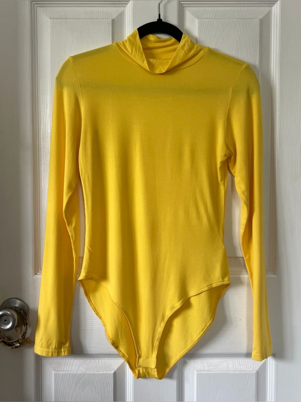 mockneck long-sleeve body suit